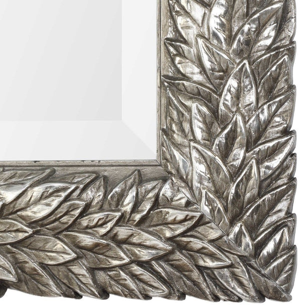 Uttermost Evelina Silver Leaves Mirror