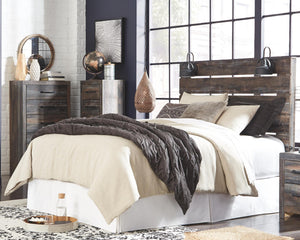 Drystan Urban Foundry Queen Panel Headboard with USB Multi