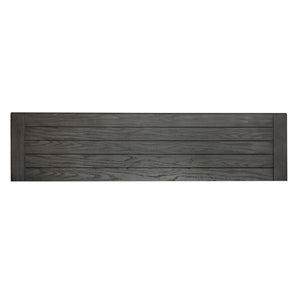 Liberty Furniture Allyson Park Wirebrushed White With Charcoal Tops 68-Inch Highboy TV Console with 2 Doors & 1 Adjustable Shelf