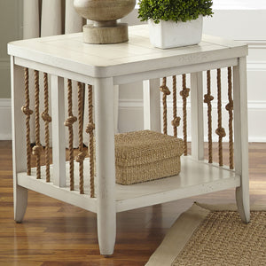 Liberty Furniture Dockside White End Table