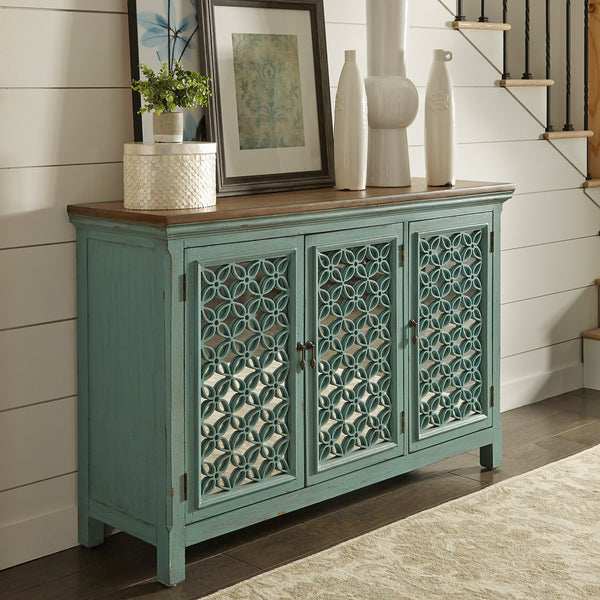 Liberty Furniture Kensington 3-Door Accent Cabinet