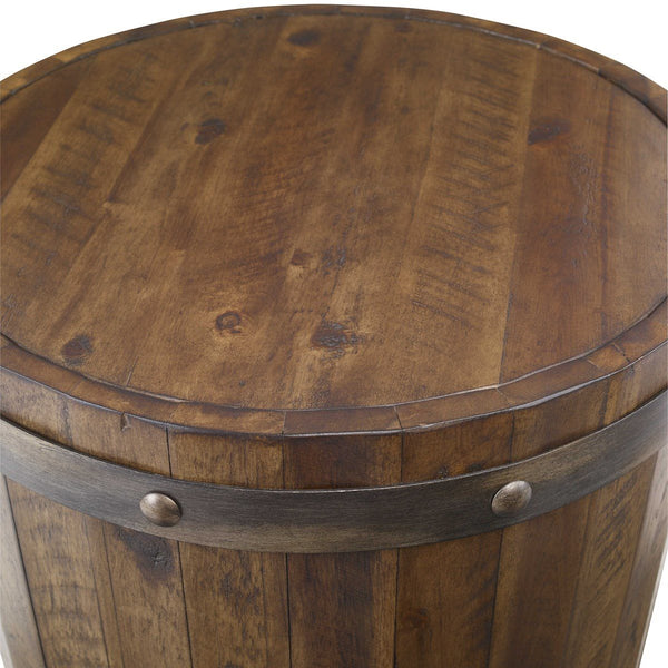 Uttermost Ceylon Walnut Accent Table