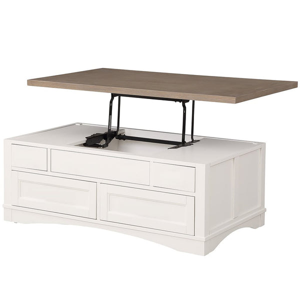 Parker House Americana Modern Collection Cocktail Table in Cotton Finish