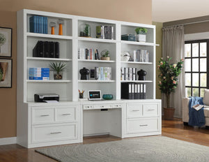 Parker House Catalina Collection Cottage White Media Entertainment TV Stand