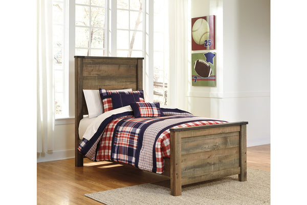 Trinell Urban Foundry Youth Twin Bookcase Headboard Brown