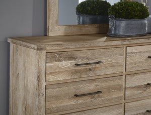 Vaughan-Bassett Dovetail Sun Bleached White Dresser