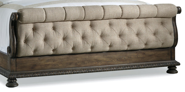 Hooker Furniture Rhapsody Aurora Ecru King Tufted Bed