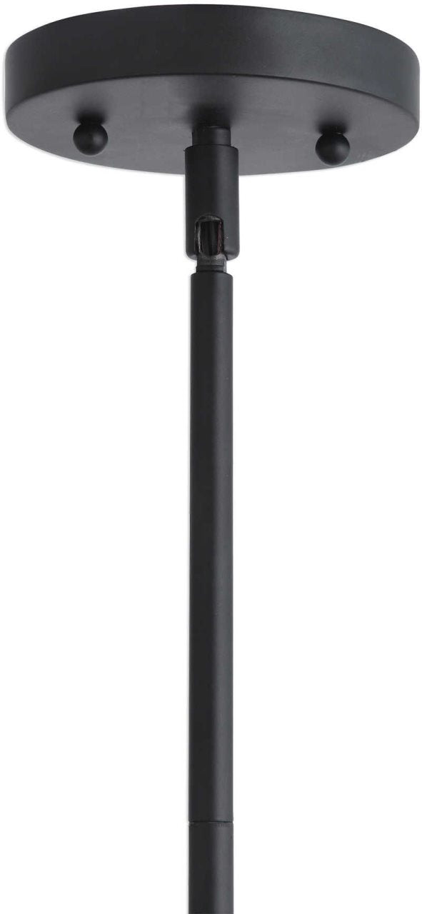 Uttermost by Kalizma Home Thales Black Geometric Pendant Light