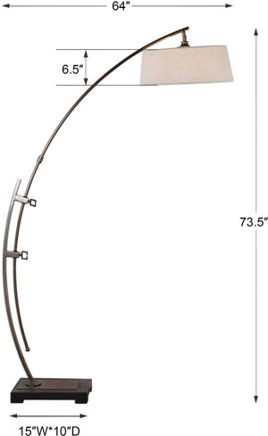 Uttermost Calogero Floor Lamp