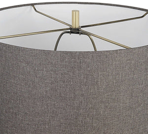 Uttermost Citadel White Marble Table Lamp