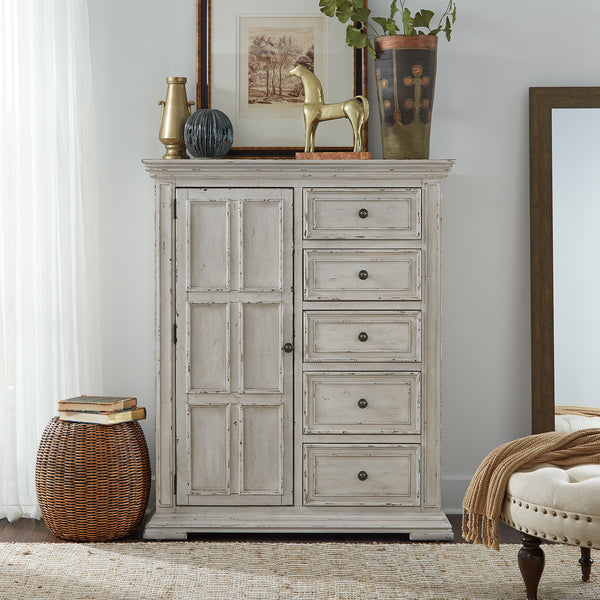 Liberty Furniture Big Valley Whitestone 6-Drawer 1-Door Chest