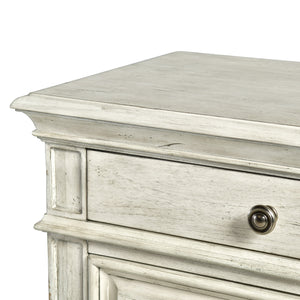 Steve Silver Highland Park Nightstand Cathedral White
