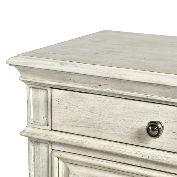 Steve Silver Highland Park Nightstand Cathedral White