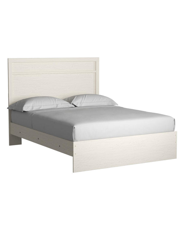 Stelsie Queen Panel Bed White
