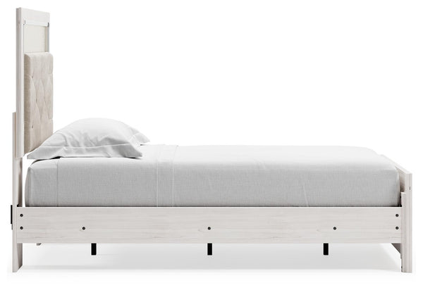 Altyra Twin Panel Bed White