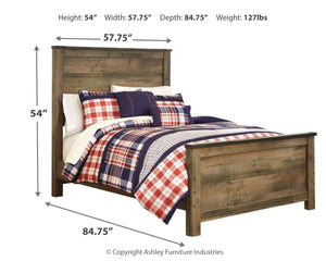 Trinell Full Panel Bed Brown
