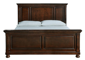 Porter King Panel Bed Rustic Brown