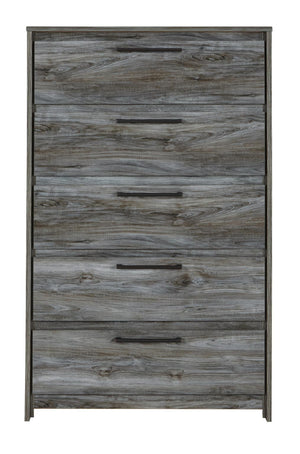 Baystorm Urban Foundry 5-Drawer Chest Gray