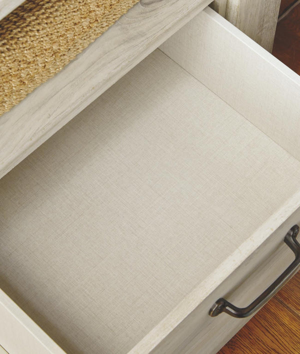 Bellaby Pastoral Charm 5-Drawer Chest Whitewash