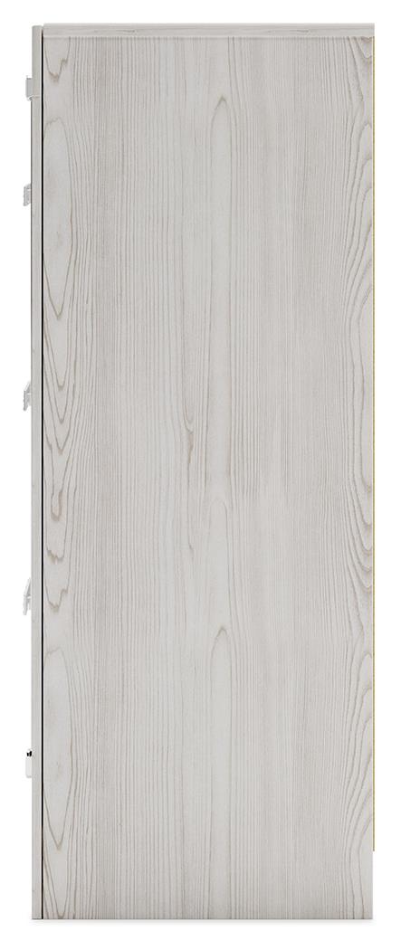 Altyra 6-Drawer Dresser White