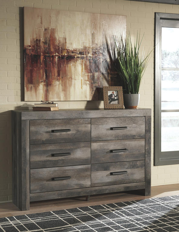 Wynnlow Urban Foundry 6-Drawer Dresser Gray
