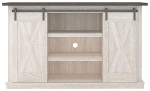 Dorrinson 54-Inch 2-Door TV Stand Two-tone