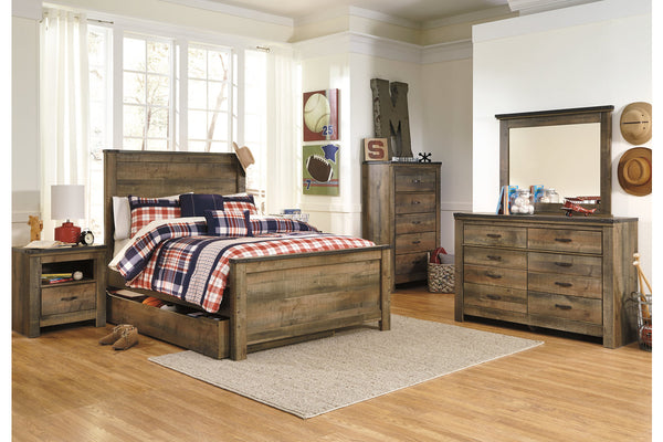 Trinel Urban Foundry Youth Full Panel Headboard Brown
