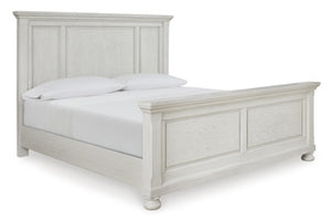 Robbinsdale King/California King Panel Headboard Antique White