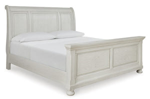 Robbinsdale King/California King Sleigh Headboard Antique White