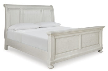 Robbinsdale King/California King Sleigh Headboard Antique White