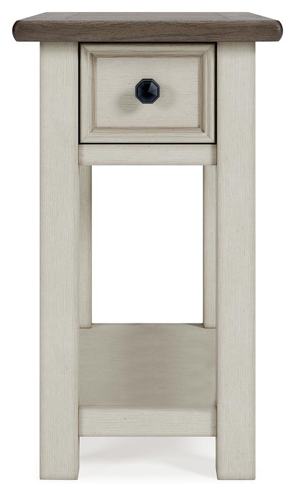 Bolanburg 1-Drawer Chairside End Table with USB Two-tone