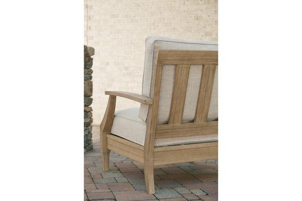 Clare View Lounge Chair with Cushion Beige