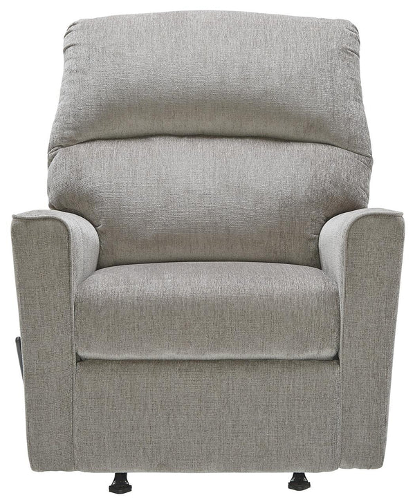 Altari Manual Fabric Rocker Recliner Alloy
