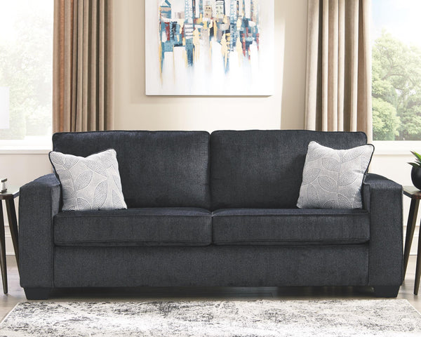 Altari Fabric Stationary Sofa Slate
