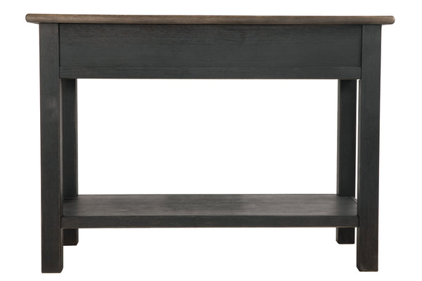 Tyler Creek Boho Haven 2-Drawer Console Table Grayish Brown/Black