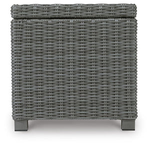 Elite Park Outdoor End Table Gray