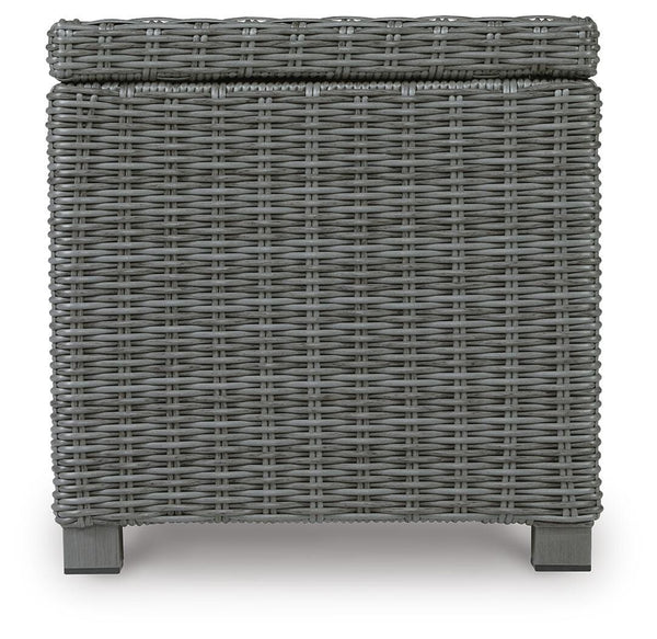 Elite Park Outdoor End Table Gray