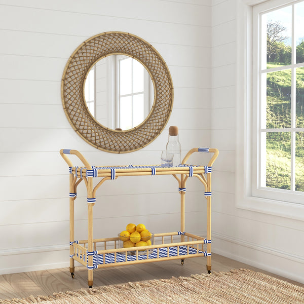 Bassett Mirror Coastal Brown Biedel Wall Mirror
