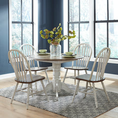 Liberty Furniture 5-Piece Drop Leaf Dining Table Set Carolina Crossing