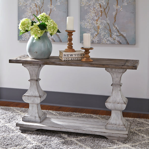 Liberty Furniture Sedona Two-Tone Sofa Table