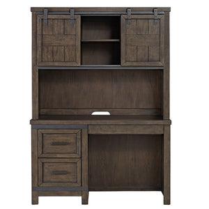 Liberty Furniture Kids/Teens Thornwood Hills 2-Piece Rock Beaten Gray Desk Set