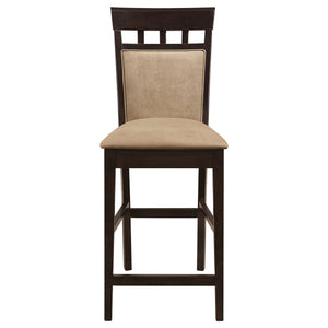 Coaster Gabriel Closed Back Counter Chair Cappuccino