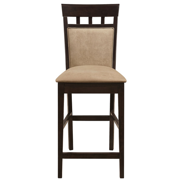Coaster Gabriel Closed Back Counter Chair Cappuccino