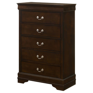 Coaster Louis Philippe 5-Drawer Bedroom Chest Cappuccino