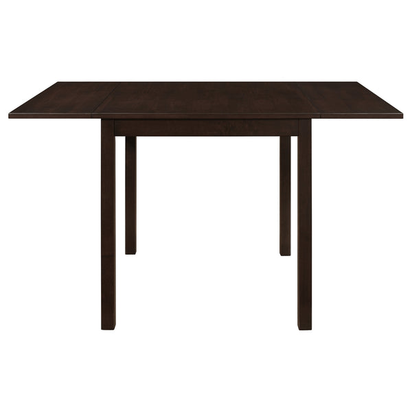 Coaster Kelso Rectangular 52 Inch Extension Dining Table Cappuccino
