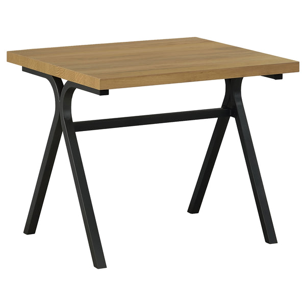 Coaster Colmar 3-Piece Engineered Wood Coffee Table Set Golden Oak
