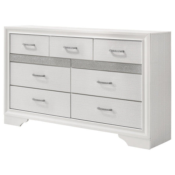 Coaster Miranda 7-Drawer Dresser White