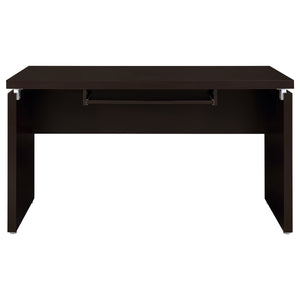 Coaster Skylar 55 Inch Computer Desk with Keyboard Drawer Cappuccino