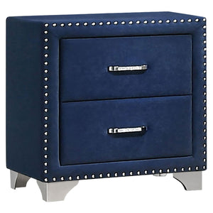 Coaster Melody 4-Piece California King Bedroom Set Pacific Blue