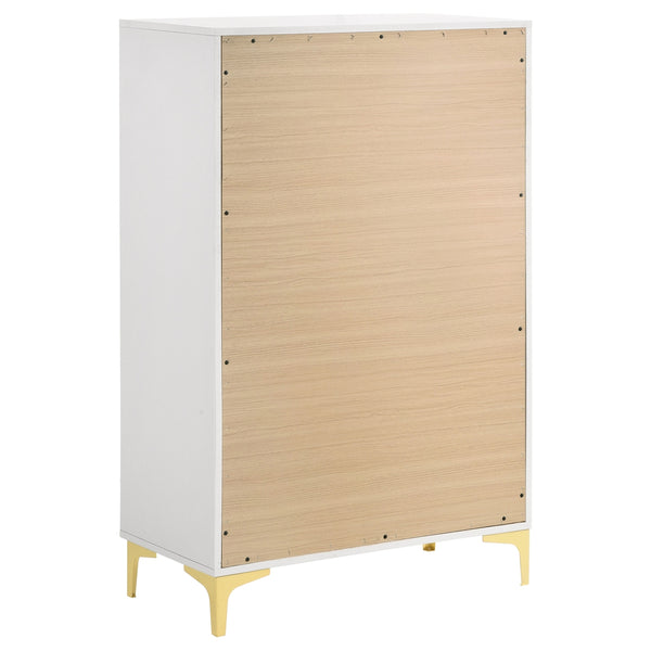 Coaster Kendall 5-Drawer Bedroom Chest White